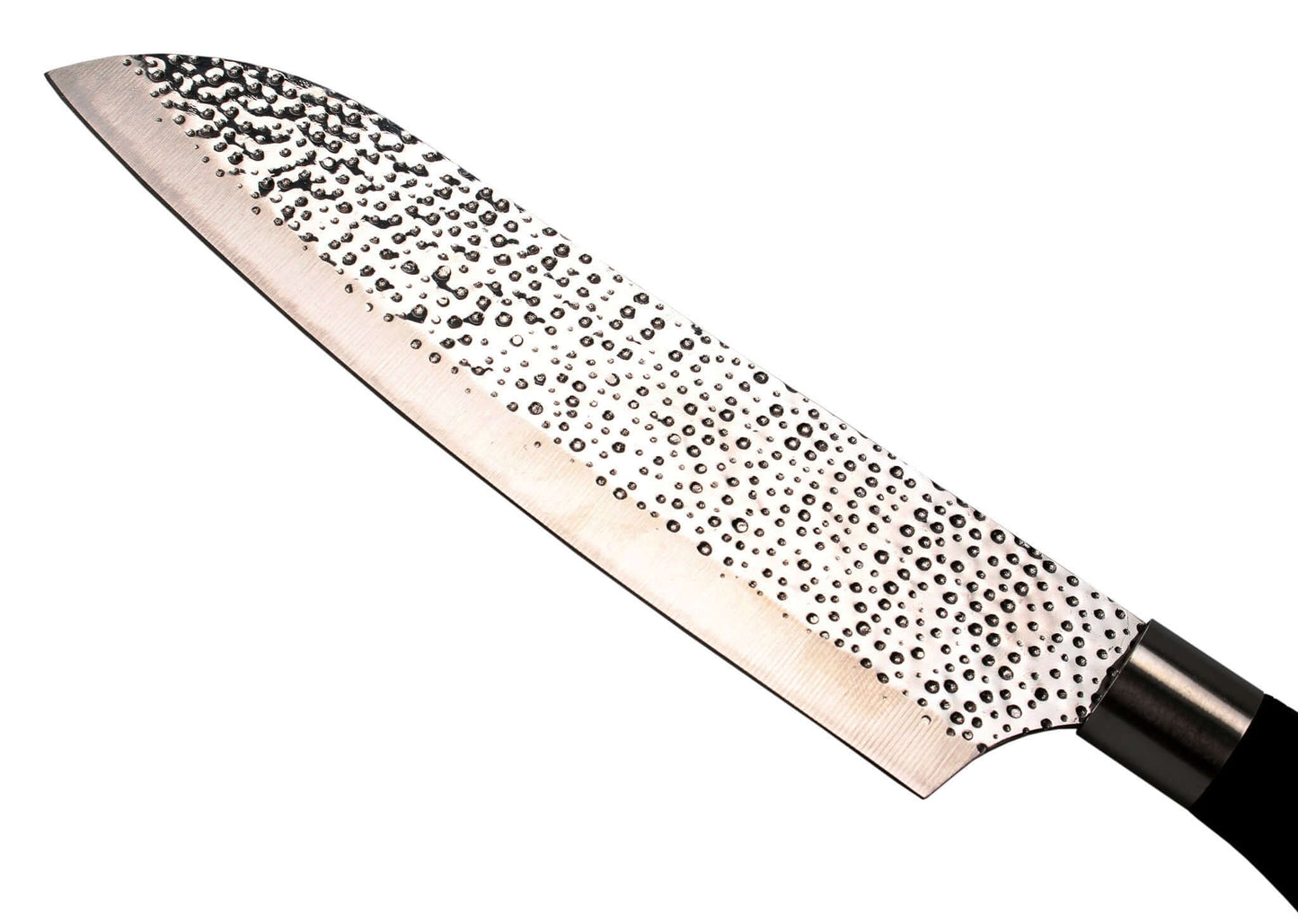 Embossed Hammered Blades 3 Piece Knife Set - GIFT SET BUNDLE